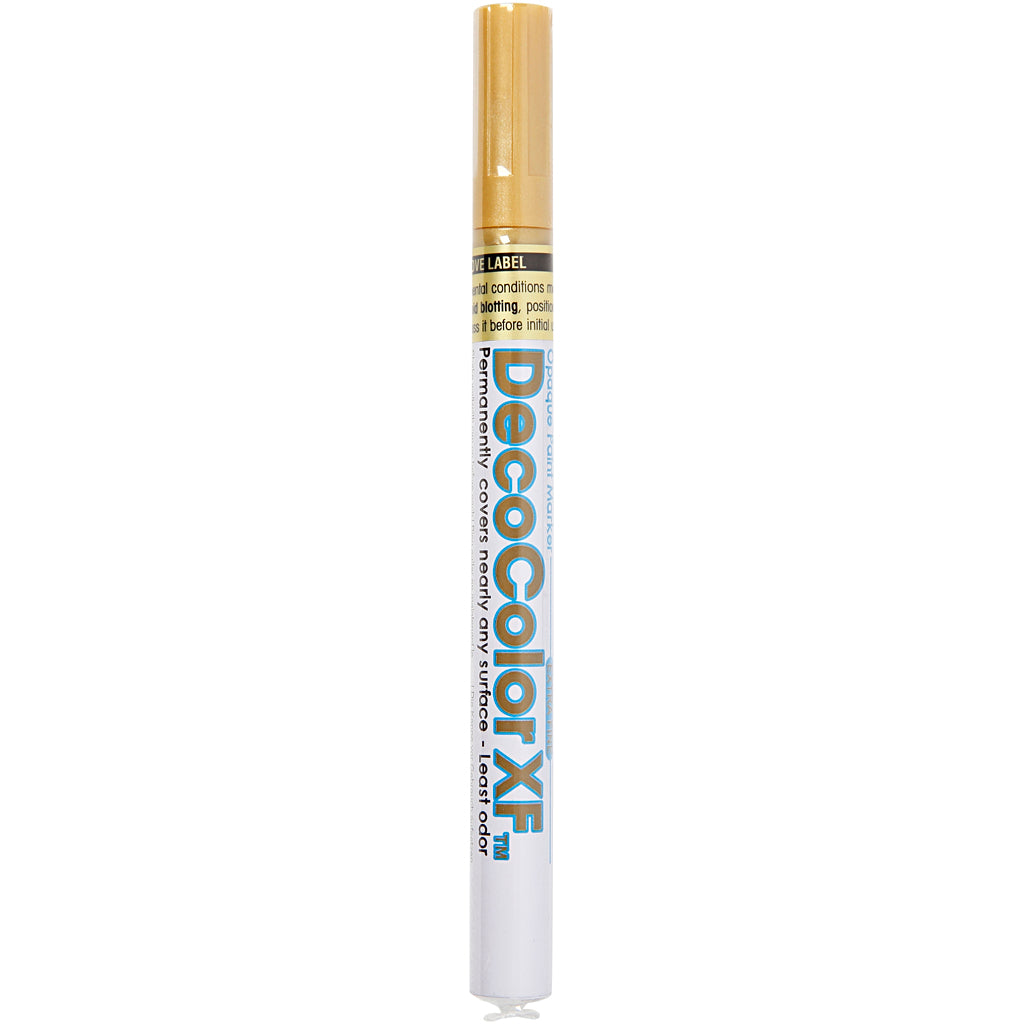 Deco stift, lijndikte 0,8 mm, goud, 1 stuk