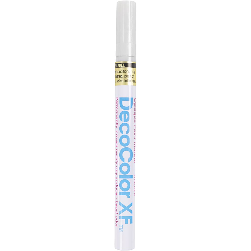 Deco stift, lijndikte 1,2 mm, zilver, 1 stuk