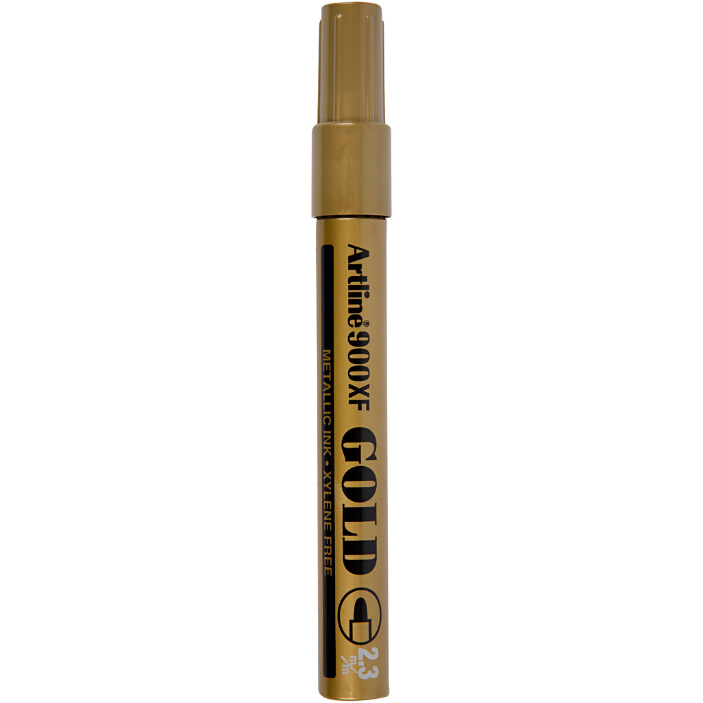 Decostift, lijndikte 2,3 mm, goud, 1 stuk