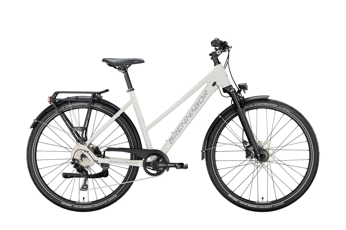 Brennabor trekkingfiets t-60 mod. 24 bike trekking t-60 28 45 trap. 18sp. grey grey