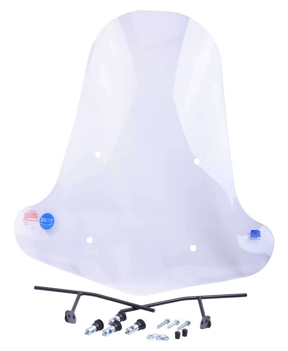 Diverse windscherm helder 72cm | agm goccia tomos a35 btc boxer