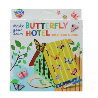 Creative craft group vlinder hotel maken 16x13x10 cm