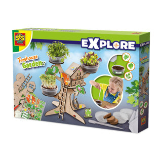 Ses boomhut tuin set