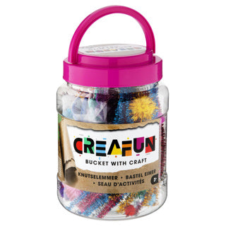 Creafun emmer met hobby artikelen 2 assorti