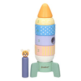 Joueco Houten Stapel Raket