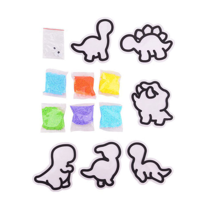 Johntoy maak je eigen dino foam stickers