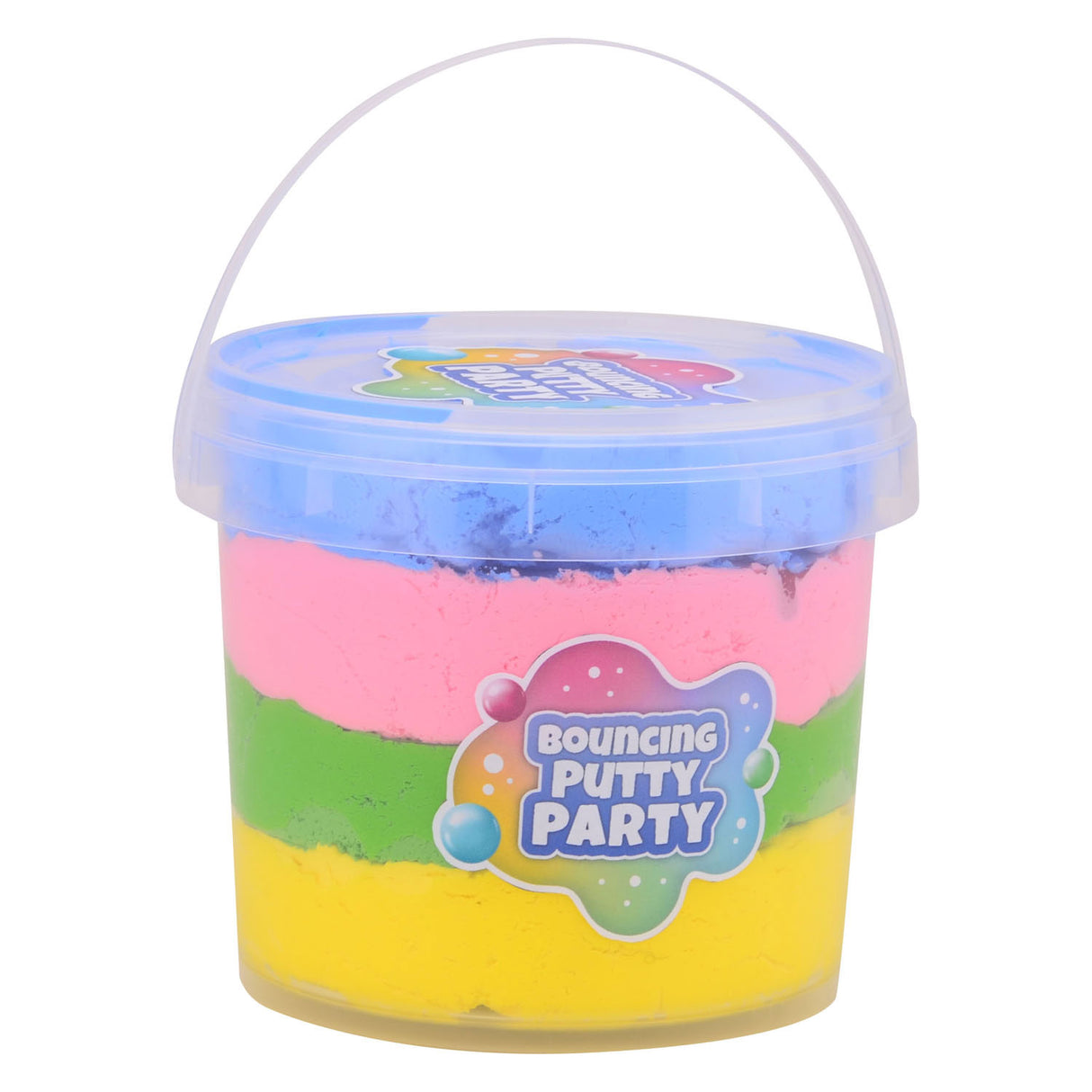 Johntoy bouncing putty regenboog, 400gr.