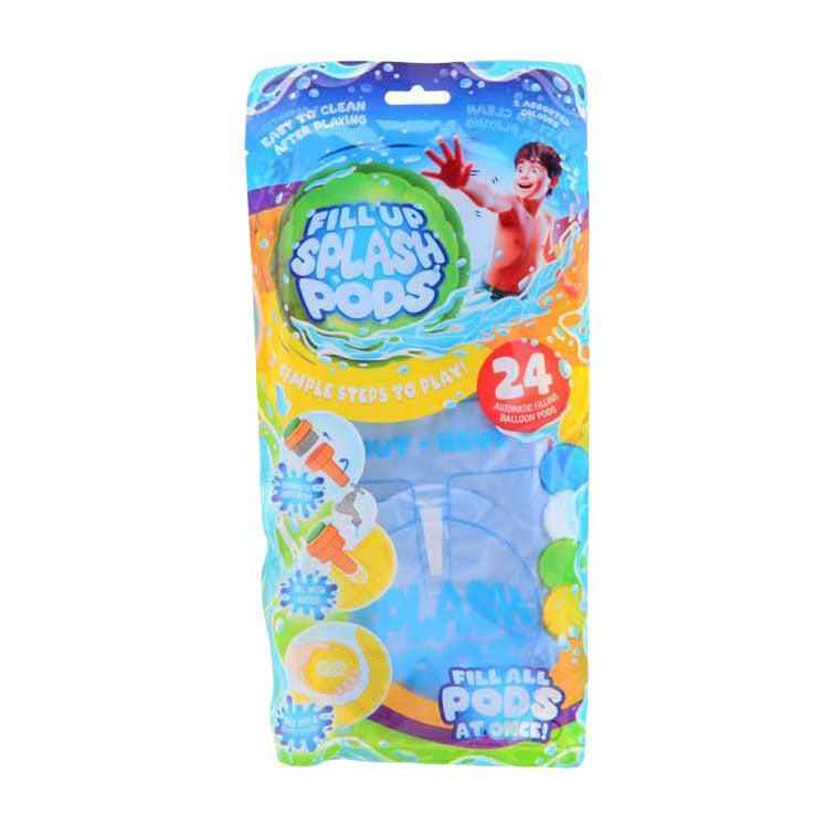 Johntoy aqua drops zelfsluitende waterballonnen, 24st.