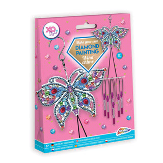 Creative craft group diamond painting windgong dier