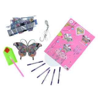 Creative craft group diamond painting windgong dier