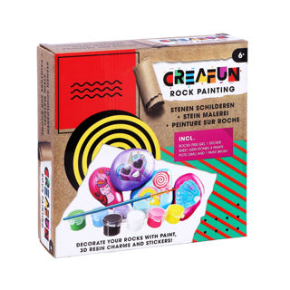 Creafun hobbyset stenen schilderen