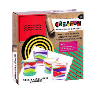 Creafun hobbyset maak je eigen kaarsen