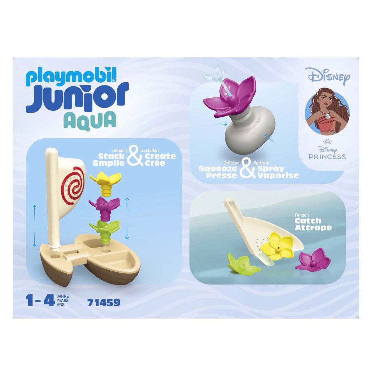 Playmobil junior disney vaiana's catamaran - 71459