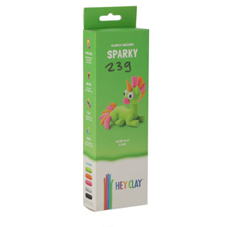No brand hey clay klei sparky figuur 5 kleuren