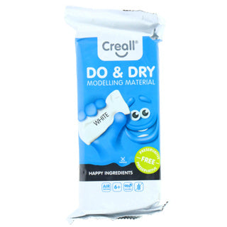 Creall Do Dry Boetseerklei Conserveringsvrij Wit, 500gr.