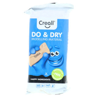 Creall Do Dry Boetseerklei Conserveringsvrij Terra, 500gr.