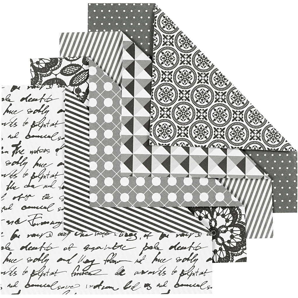 Vivi gade origamipapier, afm 15x15 cm, 80 gr, 50 div 1 doos