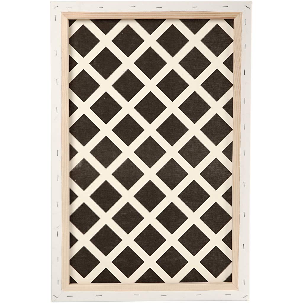 Creativ company canvas, d: 1,7 cm, afm 40x60 cm, 360 gr, wit, 1 stuk