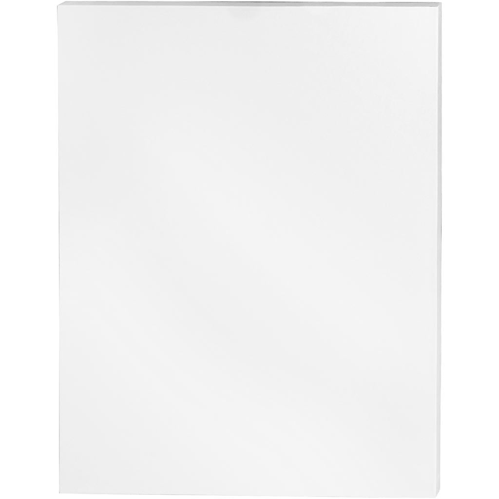 Creativ company canvas, d: 3,7 cm, afm 70x90 cm, 360 gr, wit, 5 stuk 1 doos