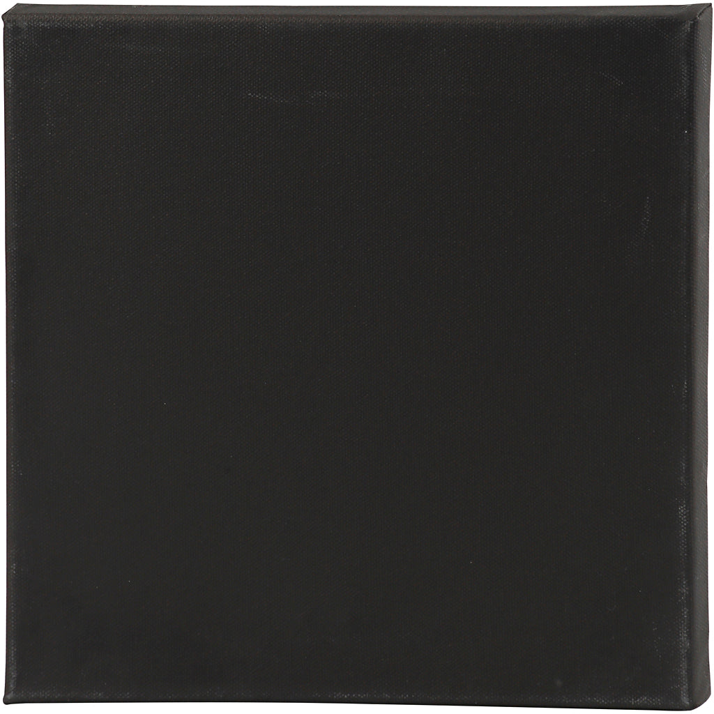 Creativ company canvas, afm 30x30x1,6 cm, 360 gr, zwart, 1 stuk