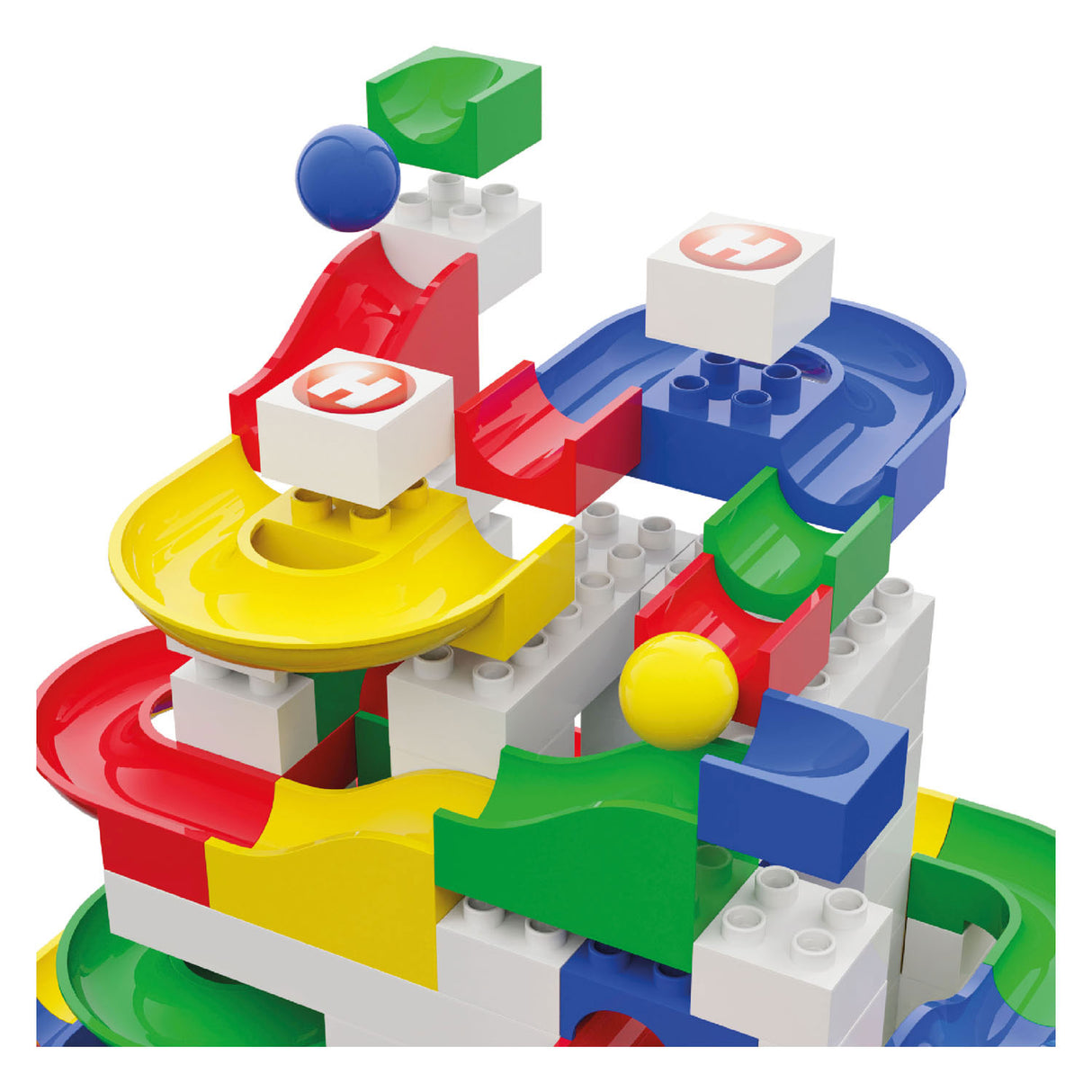 Hubelino knikkerbaan basisset, 123dlg.