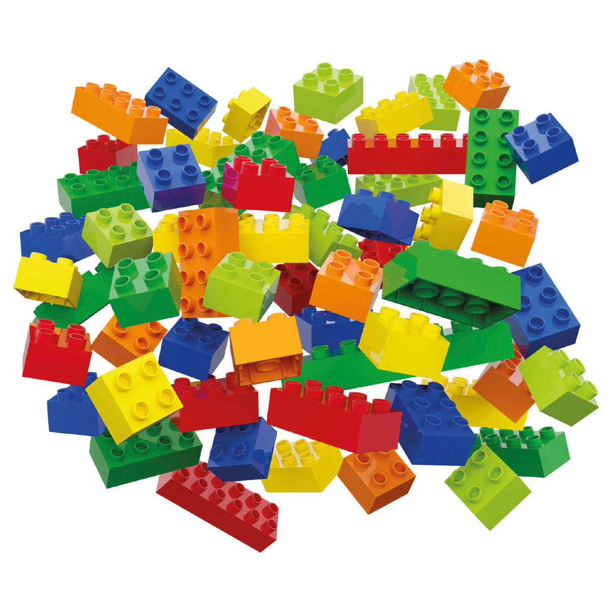 Hubelino bouwstenenset, 60dlg.