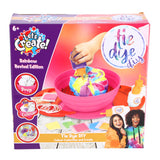 Sambro tie dye station rainbow revival