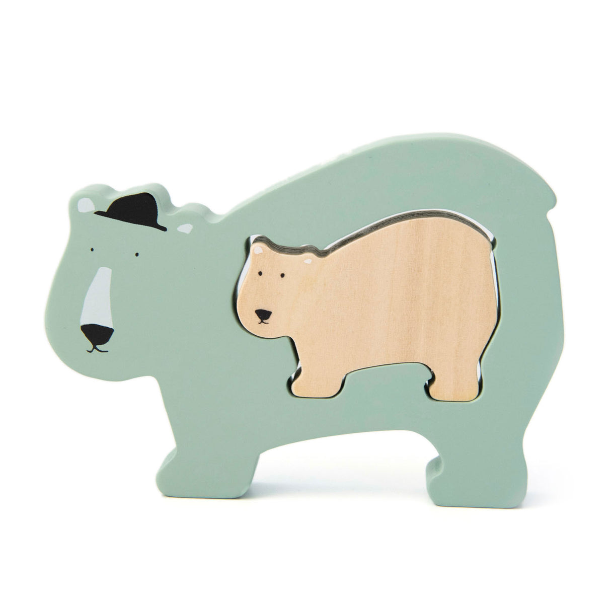 Trixie Houten Babypuzzel Meneer Beer
