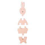 Trixie Houten Dierenvormenpuzzel Mevrouw Konijn, 4st.