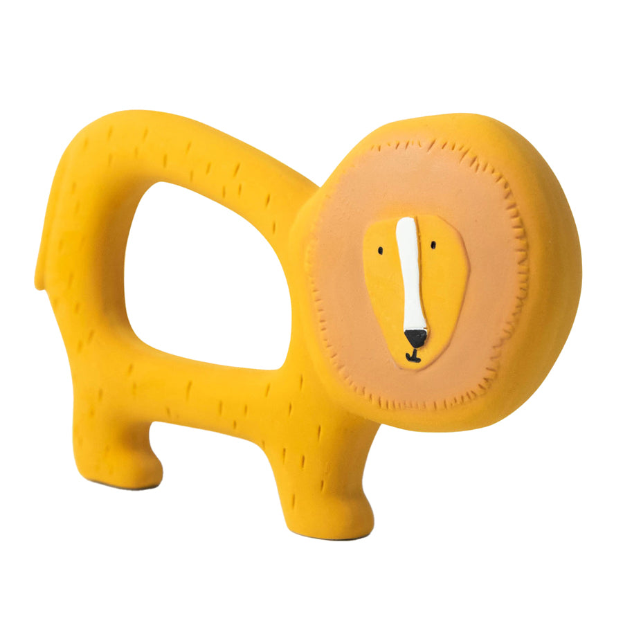 Trixie natuurlijk rubber grijpspeeltje - mr. lion