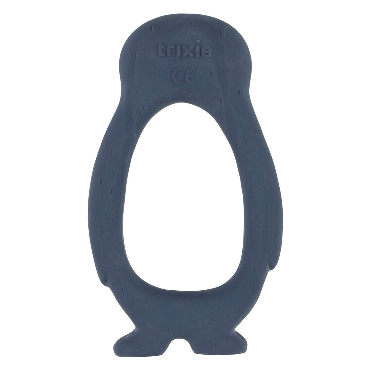Trixie natuurlijk rubber grijpspeeltje - mr. penguin