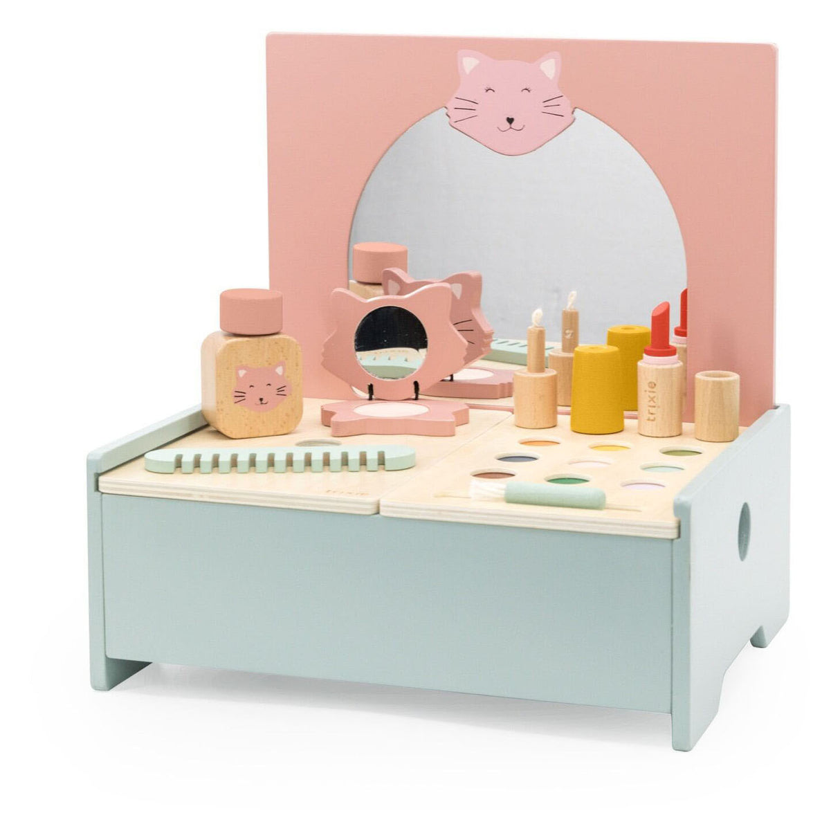 Trixie houten make-up tafel
