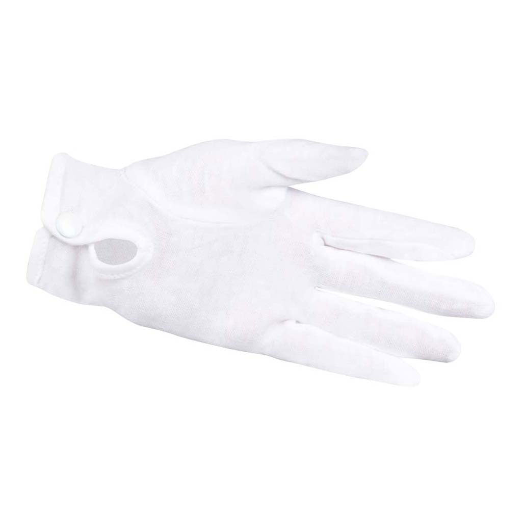 Boland handschoenen met drukknop wit xl
