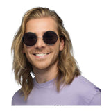Boland partybril hippie xl grijs