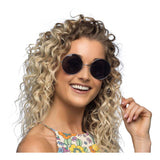 Boland partybril hippie xl grijs