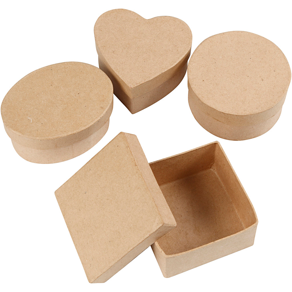 Creativ company medium dozen, h: 5 cm, d 10-12 cm, 4 stuk 1 doos