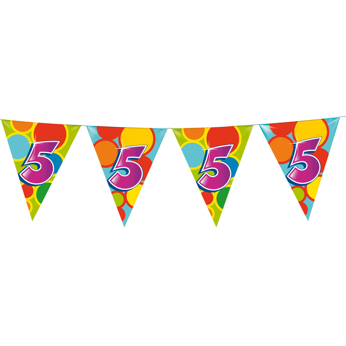 Haza witbaard vlaggenlijn 5 jaar, 10mtr.