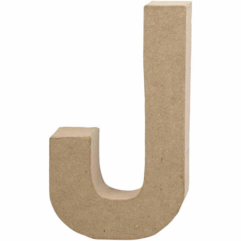 Creativ Company Letter Papier-maché J, 20,5cm
