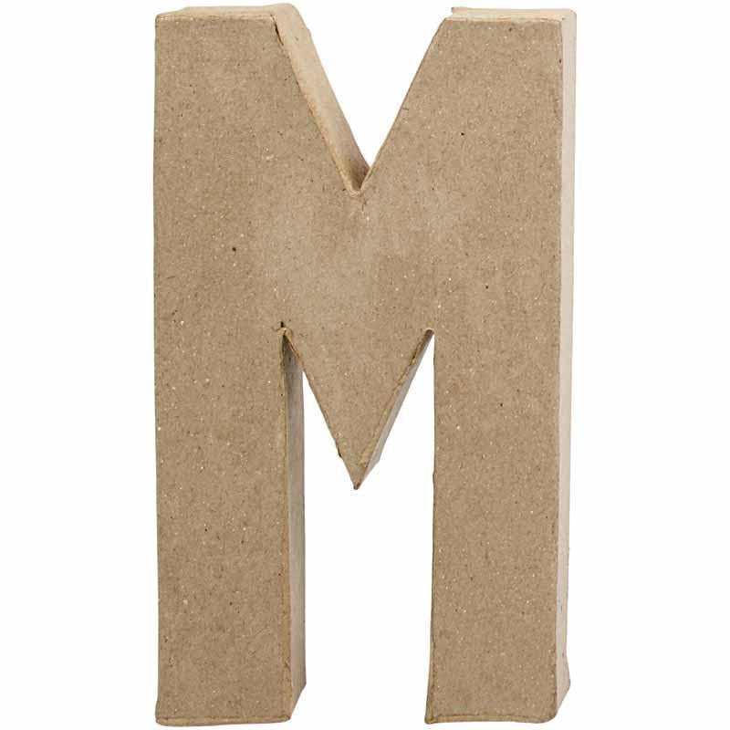 Letter Papier-maché - M, 20,5cm