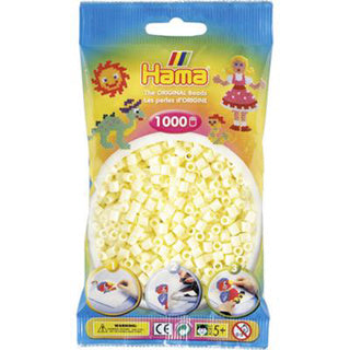 Hama strijkkralen 1000 stuks ivoor