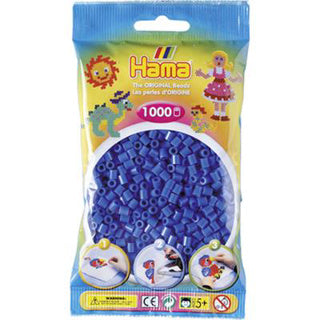 Hama strijkkralen blauw 1000 stuks
