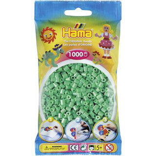 Hama strijkkralen mintgroen 1000 stuks