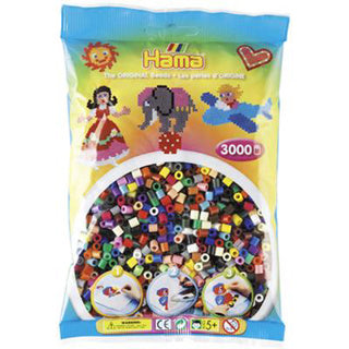 Hama strijkkralenmix, 3000st.