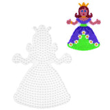Hama strijkkralenbordje - prinses