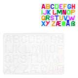 Hama strijkkralenbordje - letters