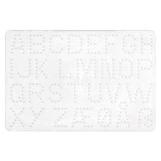 Hama strijkkralenbordje - letters
