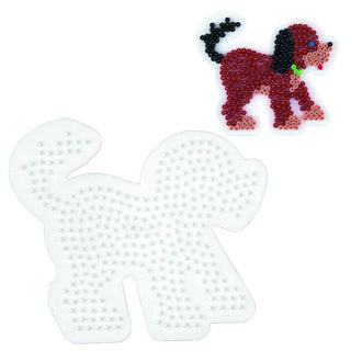 Hama strijkkralenbordje - hond