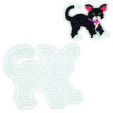 Hama strijkkralenbordje - kat