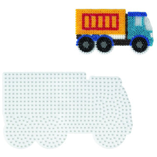 Hama strijkkralenbordje - truck