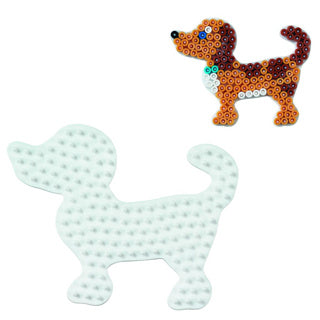 Hama strijkkralenbordje - hond
